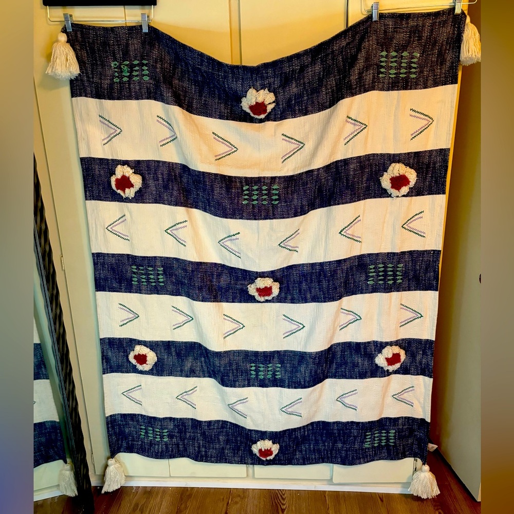 Anthropologie Throw Blanket